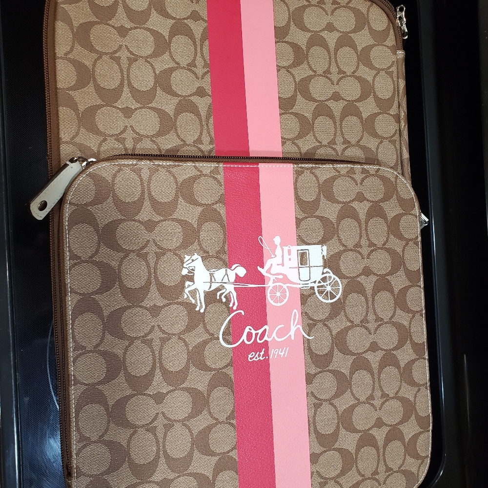 Coach suitcase